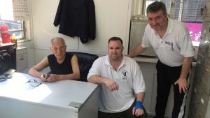 Ip Chun, Sean Mann, Colin Ward 