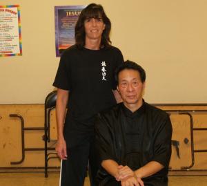 Angela Minerva and Sifu Samuel Kwok