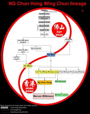 NG Chun-hong Wing Chun Lineage