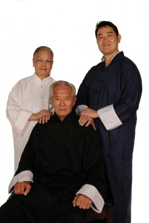 Sifu GM Wong Long Ching and Sifu Clark Tang